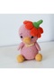 Amigurumi Knitted Toy Chick Dried Rose - 2