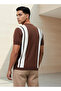 VERTCIAL BLOKCING STRIPE CREW TEE - 3
