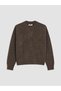 Crew Neck Oversize Women's Knitwear Sweater (W6)