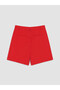 Lcw Vision Red Modal Blend Pleated Women's Shorts - 7
