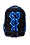 Satin Fabric Embroidered Four-Compartment Orthopedic Four-Compartment School Bag with Pen Holder and Thermos Lunch Bag 3 School Set'Speed' - 4