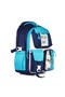 Set of 3 Children's Primary School Bags with Pen Holder and Lunch Bag Backpack Rlx-1950 - 3