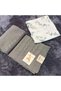 2-Piece Baby Blanket Set - 100% Natural Cotton Muslin & Wool - Green & Ecru - 85*95cm - 4