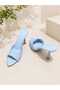 Dilla Women's Heeled Slippers Pointed Toe Casual Slippers 8.5 cm - 3