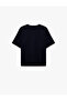 Cotton Crew Neck Short Sleeve Printed Oversize T-Shirt - 6