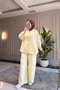 6392 - Stylish Comfortable Modal Fabric Hooded Casual Women's Set - 3