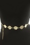 Ilkestor Round Metal Chain Belt (182445) - Yellow - 2