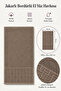 Hand and Face Towel 50X90 cm Partial Velvet Terra Collection - 5