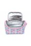 Satin Fabric Embroidered Four-Compartment Orthopedic Four-Compartment School Bag with Pen Holder and Thermos Lunch Bag 3 School Set'Lumina' - 7