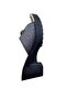 Women's Thick Self-Heeled Slippers with Stone Detail - 5