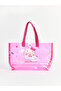 Pink Hello Kitty Printed Girls' Beach Bag
