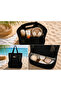 Mesh Beach Bag with Thermal Compartment, Large Size Sea and Picnic Bag with Cooler Compartment - 2