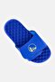 Kids Boy Golden State Warriors Primary Slip On Slides, Blue - 4