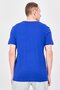 Men Sportswear Fit Short Sleeves Baseball T-Shirt, Blue - 3