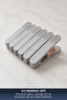 6 Pieces of New Generation Springless Clothes Pegs Set |   Strong Grip Stainless Steel Drying Rack and Clothesline Peg - 6