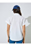 White Short Sleeve Button-Up Shirt - 5