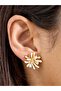 Applique Floral Earrings - 2