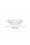 Neo Alpha Ribbed Glass Salad Bowl - 4