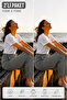 2Pcs Women's Aura Series Tracksuit Bottom Double Pack Comfortable Fit Pocketed Sports Bottom Two Yarns Polyviscon - 6