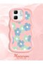 Infinix Hot 50I Compatible Case Camera Protector Pink Silicone Couple Phone Case Floral Pattern - 2