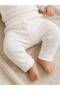 H&C Baby Bottom Pants Without Booties 100% Cotton Flexible Waist Soft Textured 0-36 Months - 4