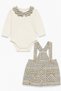Girl's Gilet Snap Fastener Badi 2-Piece Set Girl's Clothes 13467 - 6