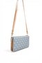 Blue - Ten Monogram Women's Crossbody Bag Sp1291 - 3
