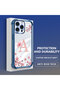 iPhone 15 Pro Max Compatible Transparent Back Four-Corner Reinforced Impact Protection Silicone Case - 4