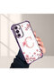 Samsung Galaxy A54 Compatible Transparent Back Four Corners Reinforced Impact Protection Silicone Case - 4