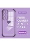 Samsung Galaxy S24 Plus Compatible Transparent Back Four-Corner Reinforced Impact Protection Silicone Case