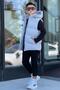 Boy's Printed Detachable Hooded Puffer Vest 3017 - 2