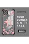 Realme C21 Compatible Transparent Back Panel Four-Corner Reinforced Impact Protection Glossy Edge Silicone Case