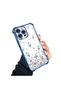 iPhone 16 Pro Max Compatible Transparent Back Four-Corner Reinforced Impact Protection Silicone Case - 2