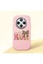 Redmi A4 Compatible Shock-Absorbing Camera Protected Pink Silicone Case