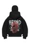 Oversize Zippered Snow Mask Hoodie – Unisex
