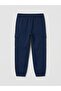 Lcw Kids Navy Blue Boys Gabardine Cargo Pants - 3