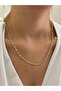 Cylinder Detailed Steel Necklace