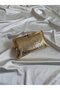 Venom Model Wedding Engagement Evening Dress Bag Gold