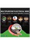 Speaker Wire, 2 Conductor, Red and Black, Copper Clad Aluminium Stranded Core (45 Meter, 1.5mm) - 4