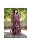 Purple Rayon Salwar Kameez Dupatta - ALV2016-Purple-Size-M-38-Inches - 4
