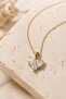 Figured Anti-Tarnish Steel Adjustable Chain Luxury Necklace - 2