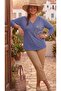 Stone-Embellished Viscose Combed Cotton Plus Size Tunic - 2