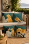 Dog Love Patterned 4-Piece Throw Pillow Cover Set - 2