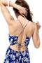 Open-back flared-skirt dress - 3