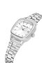 Square Case Women's Wristwatch with Calendar Silver Color Pl-1609B2X