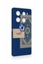 Infinix Note 40 Pro Compatible Blue Ethnic Carpet Pattern Silicone Case - 3