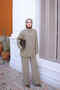 Khaki Tunic Pants Modal Set