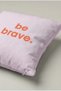 Lilac Be Brave Throw Pillow Cover 316 – Be Brave Lilac Design, 40 X 40 Cm. - 3