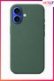 Cactus Liquid Velvet Matte Silicone Case for iPhone 16 Plus