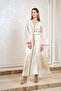 Off White, Gold Moroccan Kaftan – ELM M 665 - 7